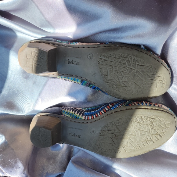 Rieker Colorful Shoes - Size 38 - Picture 3 of 8